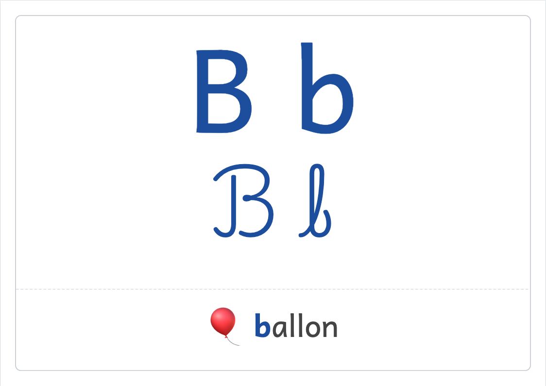 Aperçu, page 2 : Alphabet : une grande lettre par page (frise de la classe)