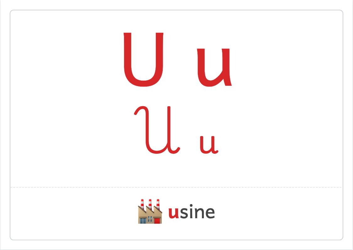 Aperçu, page 21 : Alphabet : une grande lettre par page (frise de la classe)