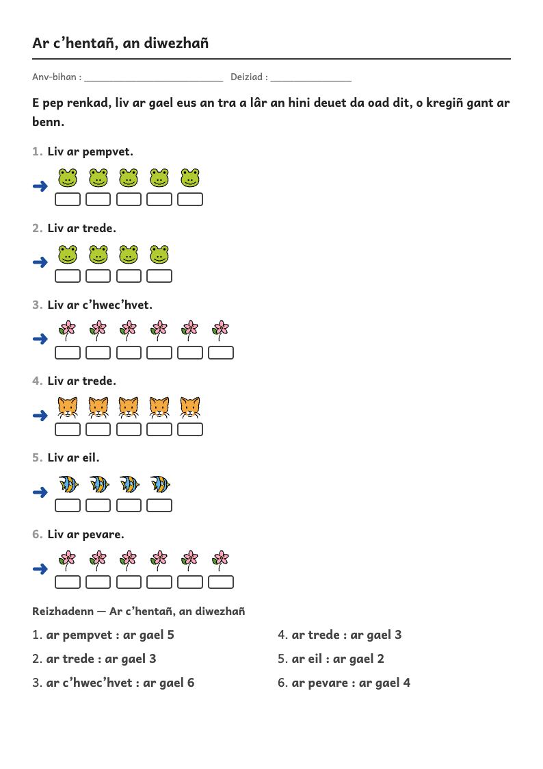 Rakwel, pajenn 1 : Ar c’hentañ, an diwezhañ